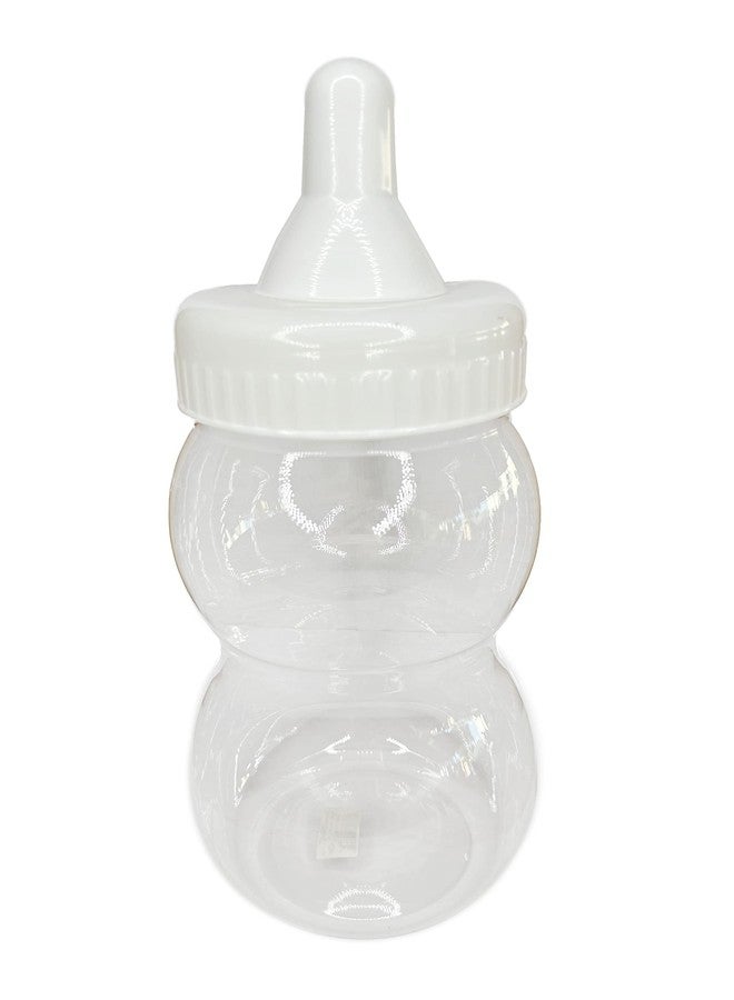 Crafts Central Jumbo Plastic Fillable Baby Shower Milk Bottle, Coin Bank, Favor Decoration (White, 15" Inch) - Image 2